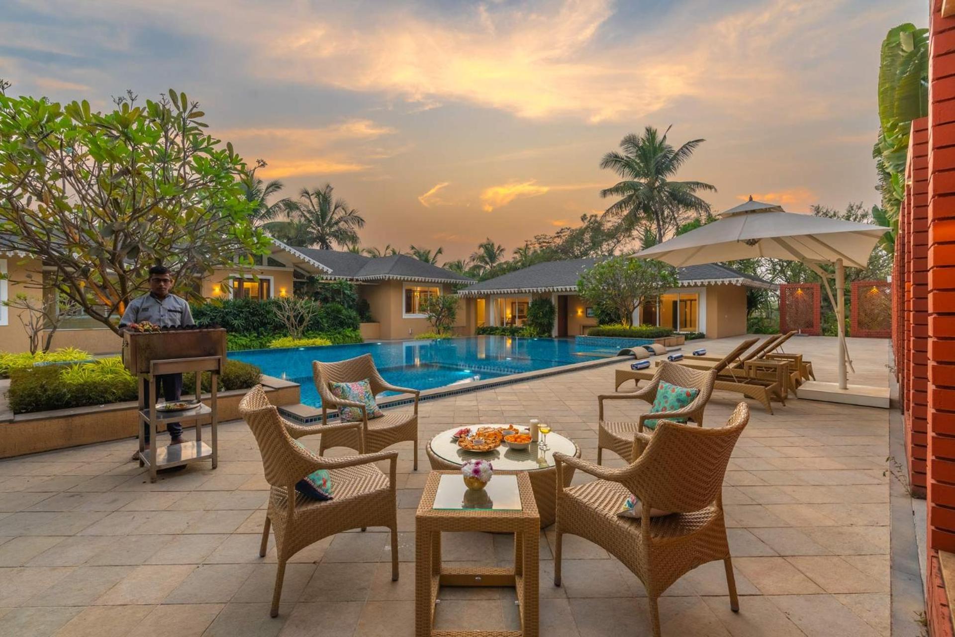 Stayvista At Amara Villa Luxury Collection With Private Pool & Gazebo Алибаг Экстерьер фото