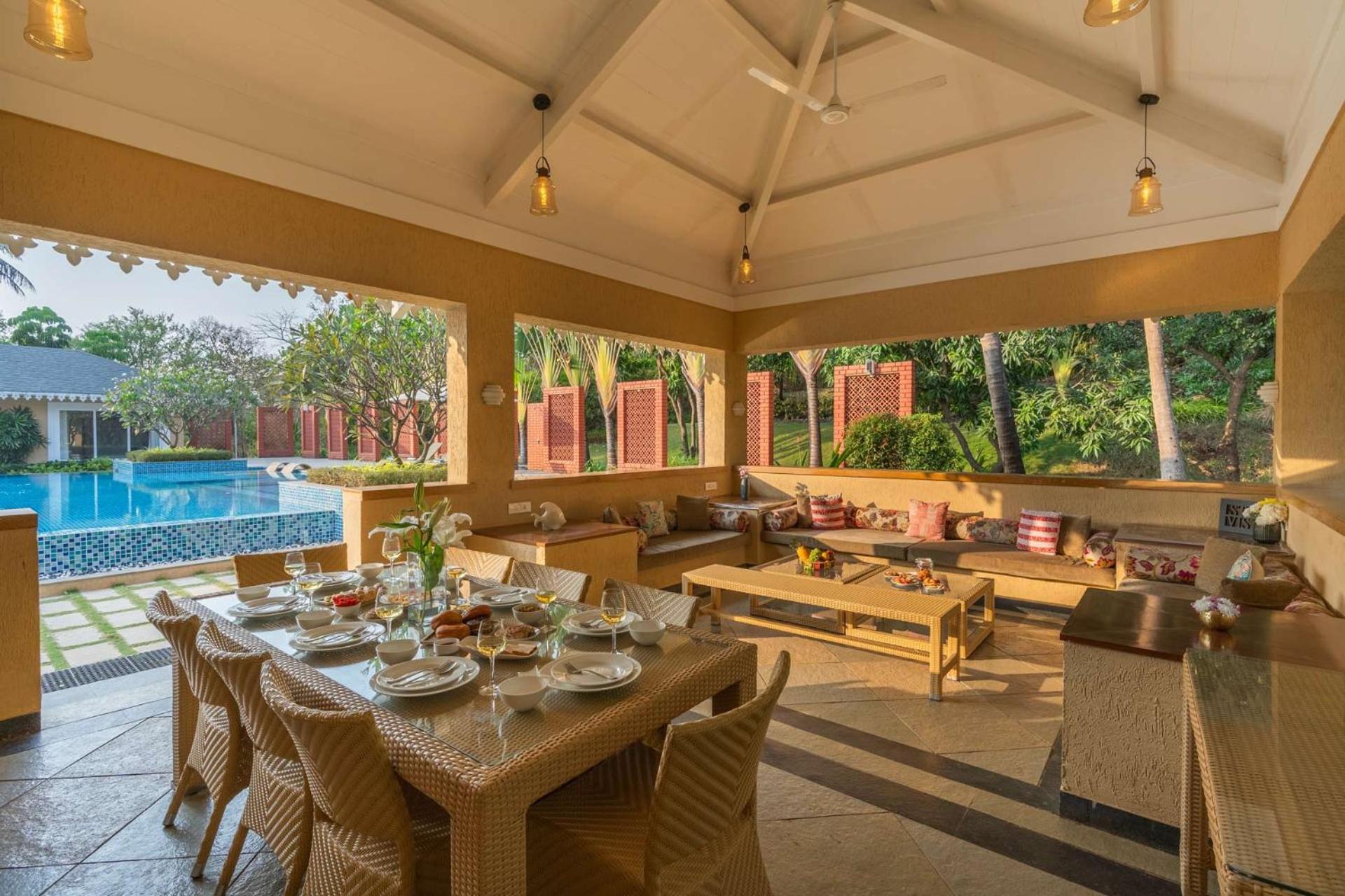 Stayvista At Amara Villa Luxury Collection With Private Pool & Gazebo Алибаг Экстерьер фото